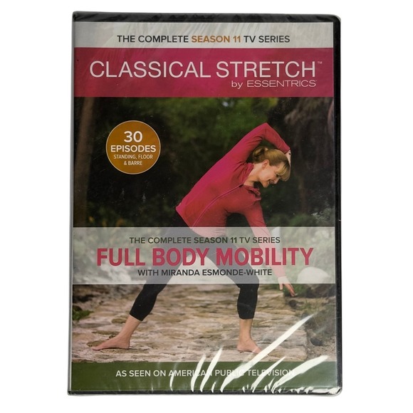 Classical Stretch Essentrics Complete Season 11 DVD Set‎ Full Body Mobility